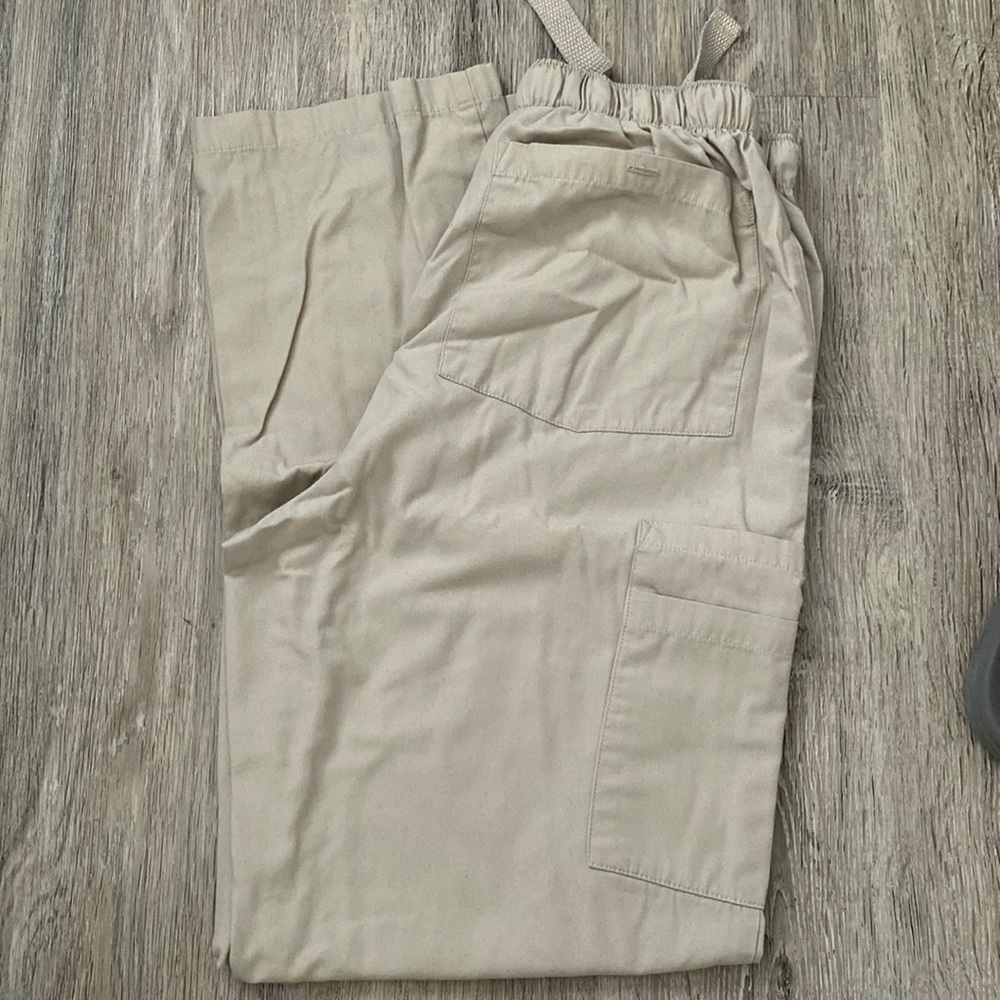 Tan Scrub Pants